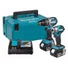 MAKITA SET COMBINADO A BATERÍA DLX2575TJ 2X5AH 18V