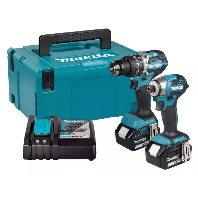 MAKITA SET COMBINADO A BATERÍA DLX2575TJ 2X5AH 18V