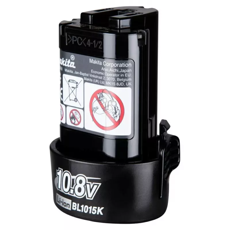 Makita BL1015K 10,8V Batería de litio 1.5Ah (Serie CXT)