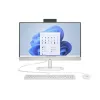 HP All-in-One 24-cr0068nf, Intel Processor N300, 8GB RAM, 256GB SSD, pantalla FHD de 23,8 pulgadas, Windows 11 Home, Starry White (reacondicionado)