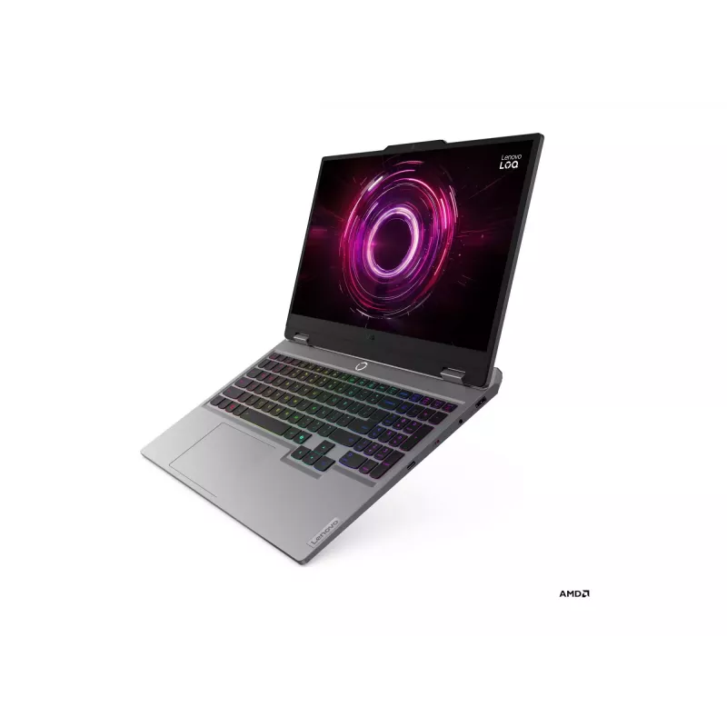 Lenovo LOQ 15AHP10 portátil gaming 15,6 inch FHD IPS, AMD Ryzen 7 250, 16GB DDR5, 1TB SSD, NVIDIA GeForce RTX 5060 8GB, Windows 11 Home, Luna Grey