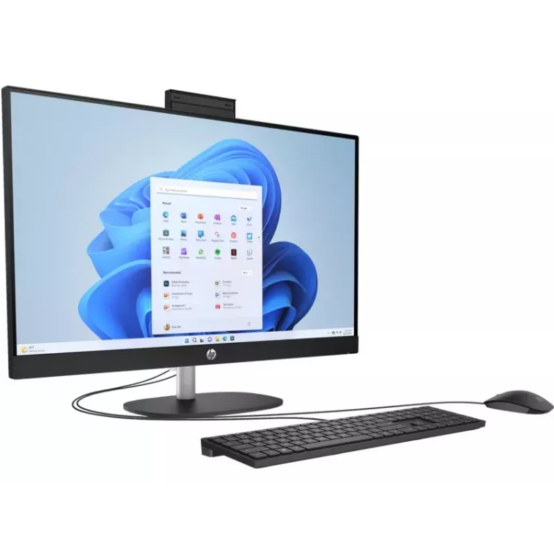 HP All-in-One 27-cr0038na, 27 pulgadas Full HD IPS, AMD Ryzen 5, 16GB RAM, 1TB SSD, Windows 11 Home, Natural Silver (reacondicionado)