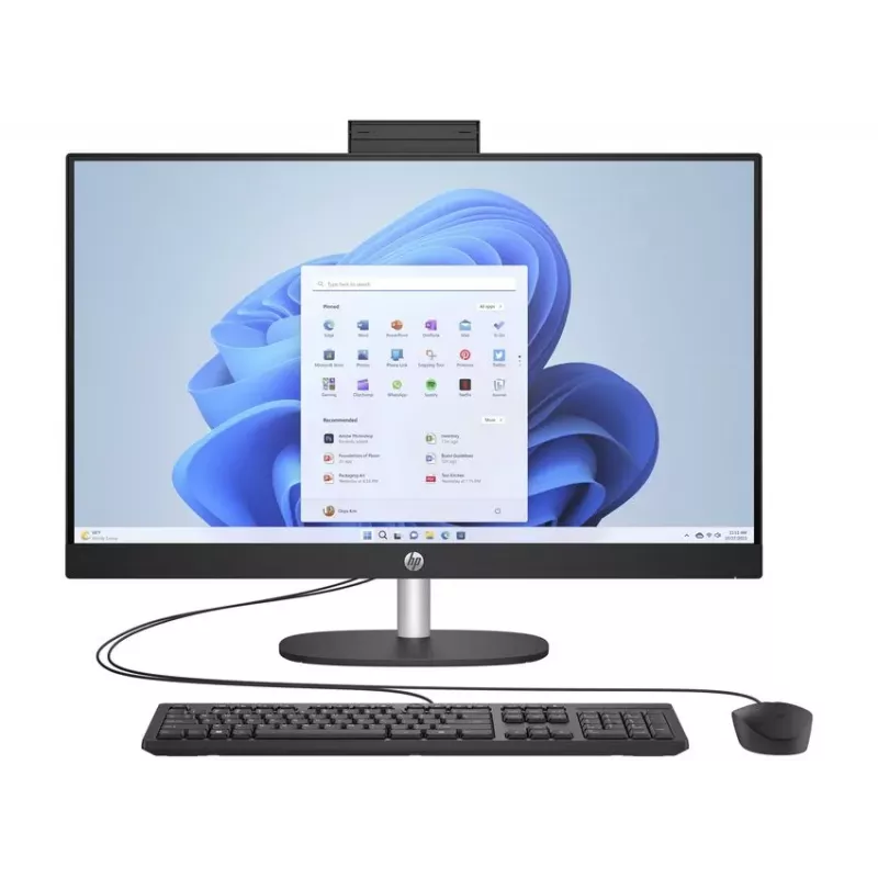 HP All-in-One 27-cr0037na, AMD Ryzen 7 7730U, 27 pulgadas Full HD IPS, 16 GB RAM, 512 GB SSD, Windows 11 Home, Snow White (reacondicionado)
