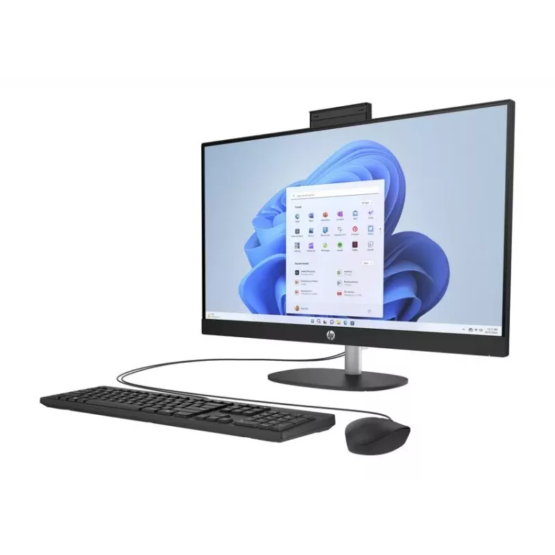 HP All-in-One 27-cr0037na, AMD Ryzen 7 7730U, 27 pulgadas Full HD IPS, 16 GB RAM, 512 GB SSD, Windows 11 Home, Snow White (reacondicionado)