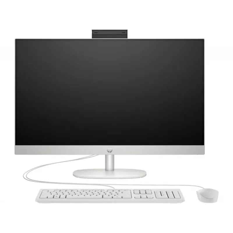 HP All-in-One 27-cr0154nh, Intel Core i7-1355U, 8GB RAM, 512GB SSD, 27 pulgadas Full HD pantalla táctil, Windows 11 Home, blanco (reacondicionado)
