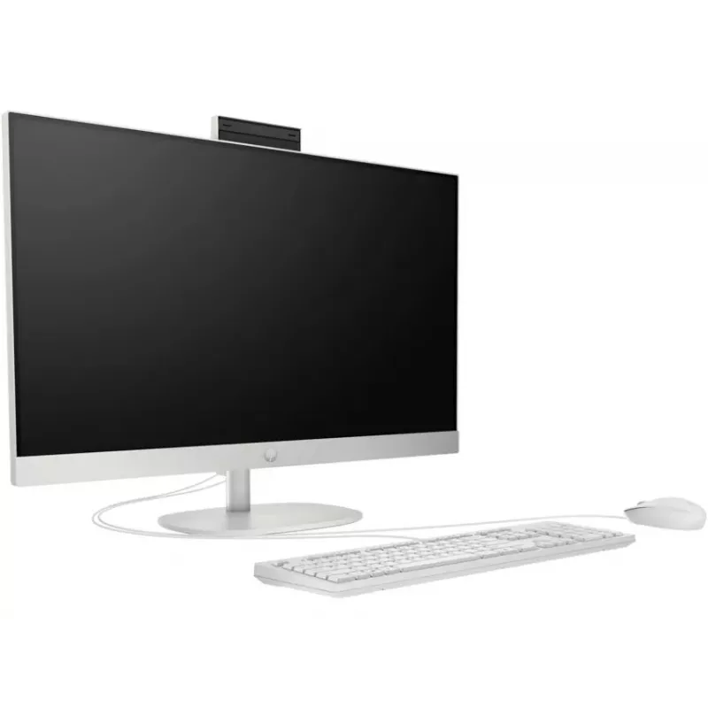 HP All-in-One 27-cr0154nh, Intel Core i7-1355U, 8GB RAM, 512GB SSD, 27 pulgadas Full HD pantalla táctil, Windows 11 Home, blanco (reacondicionado)