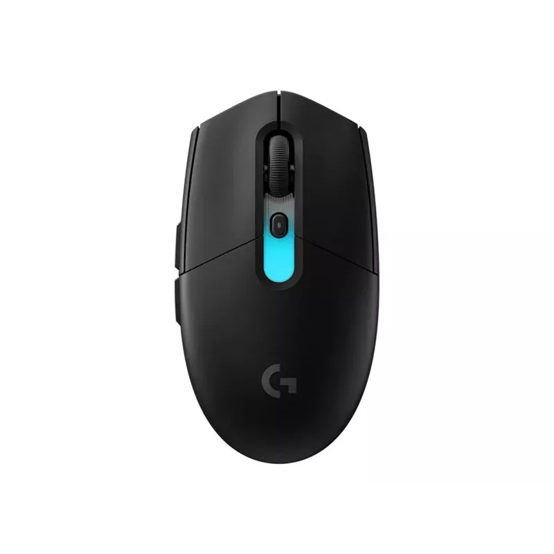 Logitech G305 X SUPERLIGHT Ratón gaming inalámbrico - negro - 2,4 GHz - 12.000 DPI - sensor HERO