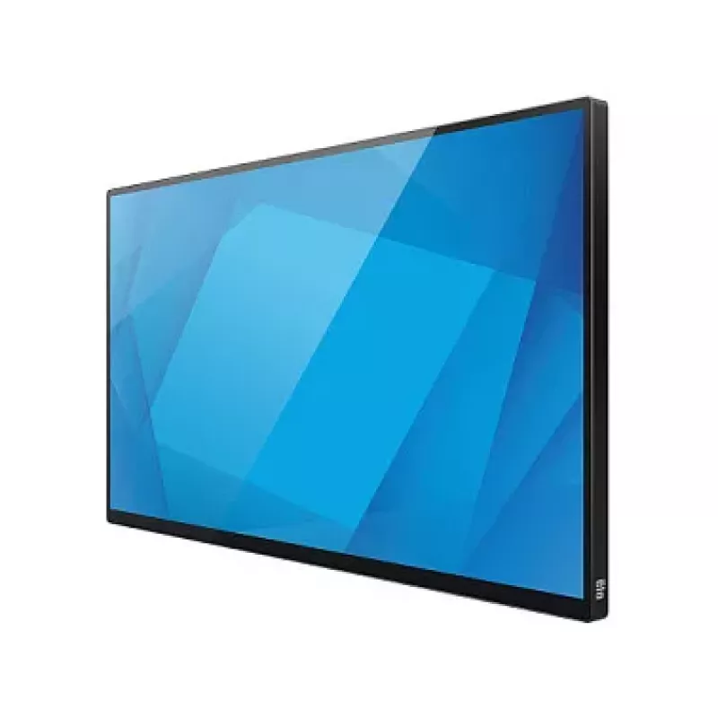 Monitor LCD Elo Touch Solutions ET2410L de 23,8 pulgadas panorámico, Full HD 1920x1080, sin función táctil, antirreflejos, sin bordes, HDMI, DP, VGA, negro