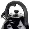 Tetera silbadora RESTO 3L acero inoxidable plata/negro 90610