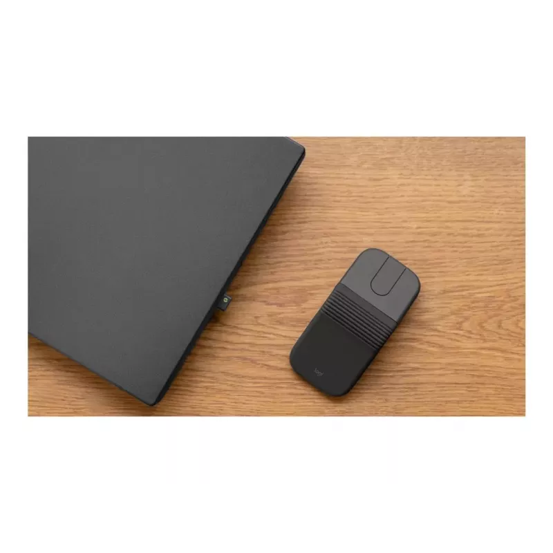 Logitech Mobi Fold for Business - Ratón inalámbrico - Para diestros - Grafito