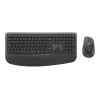 Logitech MK880 For Business Wireless Keyboard and Mouse Combo - Grafito - US International - 2,4GHz/BT