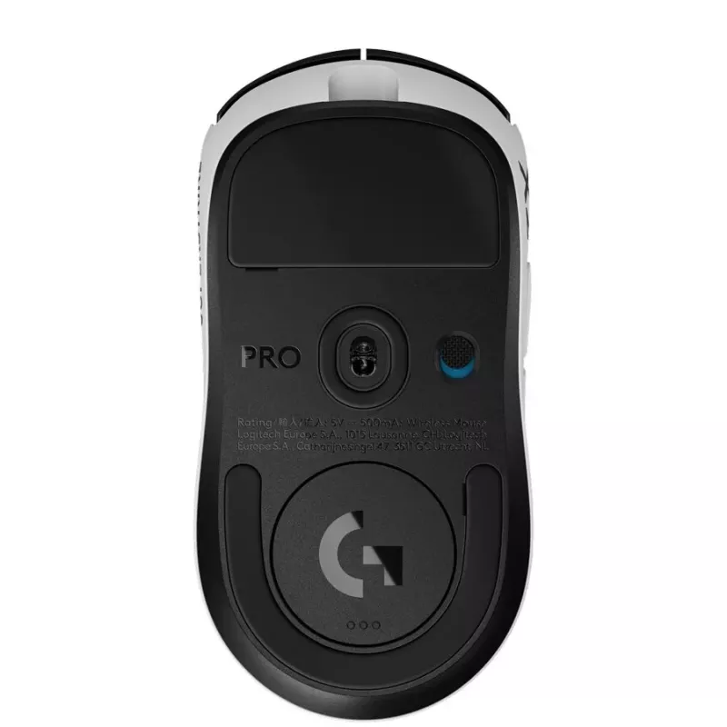 Logitech G PRO X2 SUPERSTRIKE Ratón gaming inalámbrico óptico - Negro/blanco
