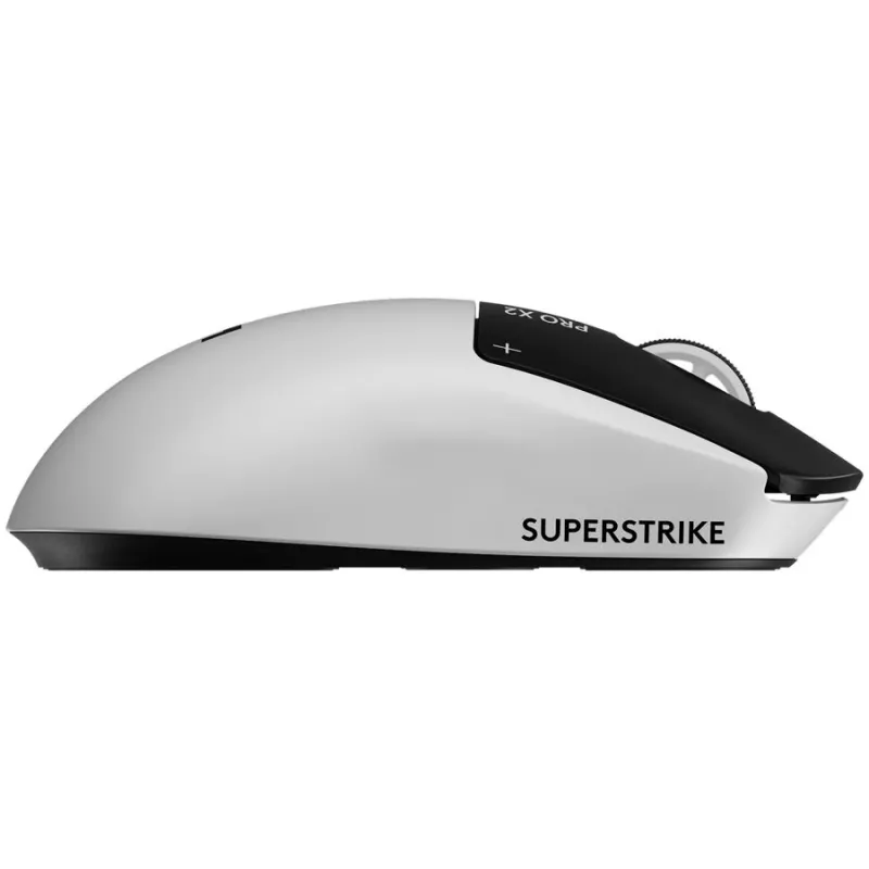 Logitech G PRO X2 SUPERSTRIKE Ratón gaming inalámbrico óptico - Negro/blanco