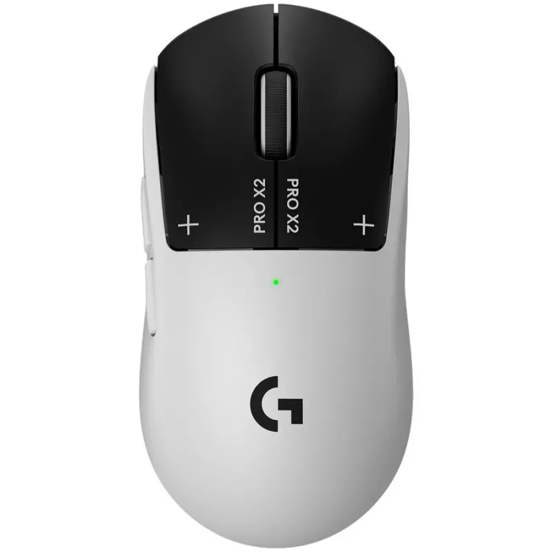 Logitech G PRO X2 SUPERSTRIKE Ratón gaming inalámbrico óptico - Negro/blanco