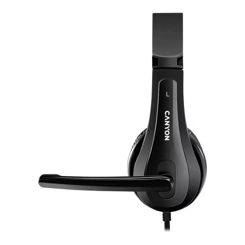 CANYON Auriculares PC CHSU-1 PC Mic USB 2m Negro