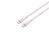 CANYON cable USB-C a USB-C 60W 1m silicona Pink Sand