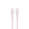 CANYON cable USB-C a USB-C 60W 1m silicona Pink Sand