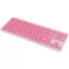 CANYON Teclado OnType 10 Low Profile EN Cableado Rosa