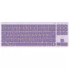 CANYON Teclado OnType 10 Low Profile EN Cableado Violeta