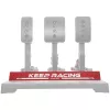 Simagic Heel Stop para pedalier P1000/P1000i - Rojo