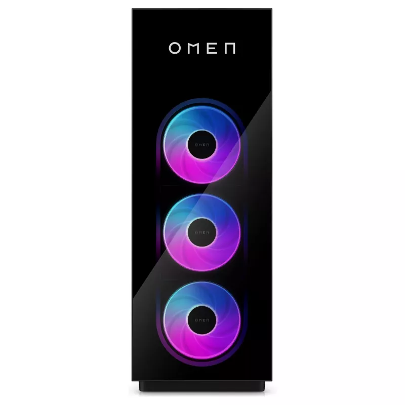 HP OMEN GT23-0175ng PC de sobremesa gaming, AMD Ryzen 7 9800X3D, 32GB DDR5 RAM, 2TB SSD, NVIDIA GeForce RTX 5090, Windows 11 Home, Shadow Black