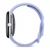 Google Pixel Watch 4 - 41 mm - Polished Silver Aluminium - Iris Active Band - Smartwatch Wear OS