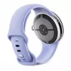 Google Pixel Watch 4 - 41 mm - Polished Silver Aluminium - Iris Active Band - Smartwatch Wear OS
