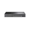 TP-Link Omada TL-SG2210MP switch PoE gestionable L2/L2+, 8x Gigabit RJ45, capacidad de conmutación de 20 Gbps, montaje en rack 1U