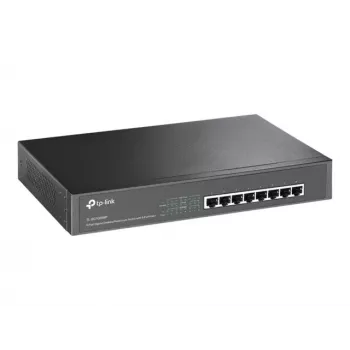 TP-Link TL-SG1008MP Switch Gigabit Ethernet PoE+ no gestionado (8 puertos, 126W Budget, Negro)