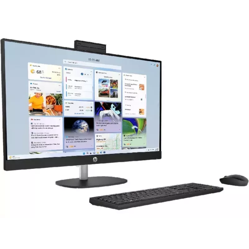 HP All-in-One 27-cr1003ne Intel Core Ultra 7 155U 32GB DDR5 RAM 512GB SSD 27 pulgadas Full HD pantalla táctil Windows 11 Home (reacondicionado)