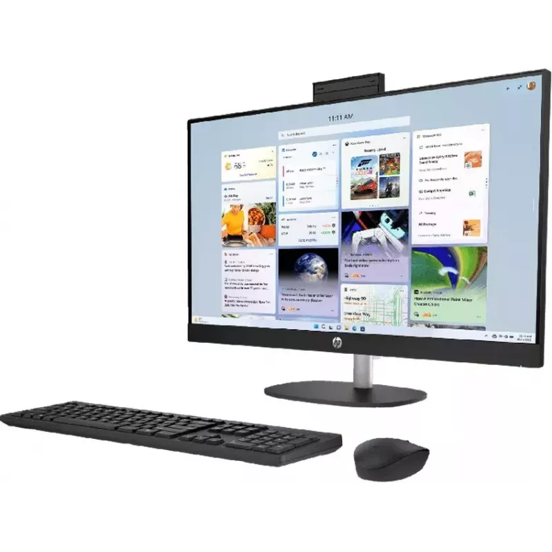 HP All-in-One 27-cr1003ne Intel Core Ultra 7 155U 32GB DDR5 RAM 512GB SSD 27 pulgadas Full HD pantalla táctil Windows 11 Home (reacondicionado)