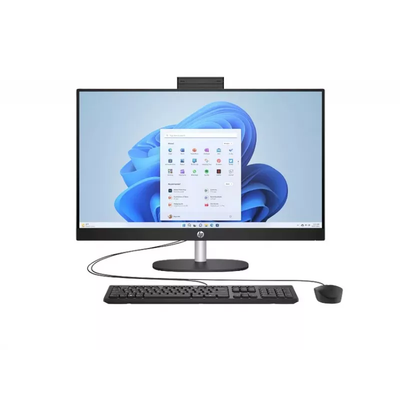 HP All-in-One 27-cr0912nc ordenador de sobremesa, Intel Core i5-1334U, 16 GB RAM, 512 GB SSD, pantalla Full HD IPS de 27 pulgadas, Windows 11 Home, blanco (reacondicionado)
