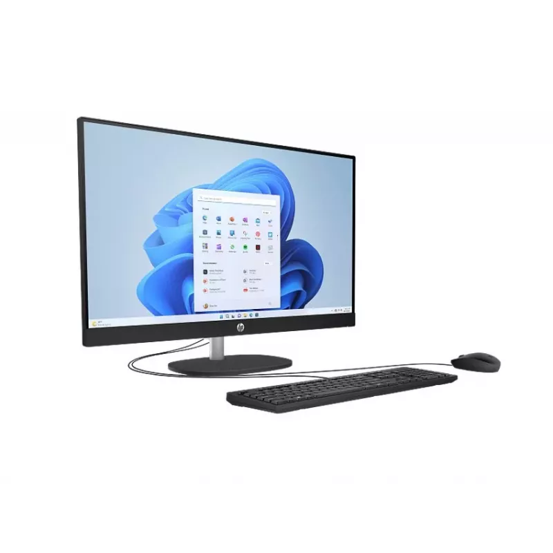 HP All-in-One 27-cr0912nc ordenador de sobremesa, Intel Core i5-1334U, 16 GB RAM, 512 GB SSD, pantalla Full HD IPS de 27 pulgadas, Windows 11 Home, blanco (reacondicionado)