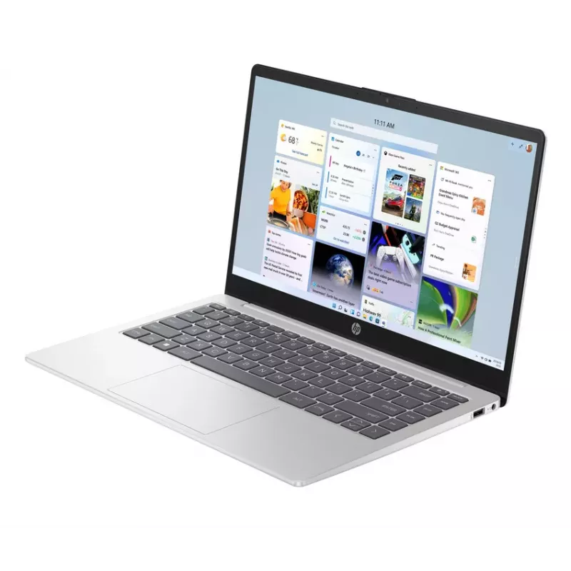 HP Portátil 14-em0021ne, AMD Ryzen 5 7520U, 8GB RAM, 256GB SSD, 14,0 pulgadas FHD, Natural Silver, Windows 11 Home (reacondicionado)