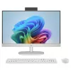HP All-in-One NGAI 24-ct2001na ordenador de sobremesa, AMD Ryzen 5 8500G, 16 GB DDR5, 512 GB SSD, 23,8 pulgadas FHD IPS, Windows 11 Home, Snow White (reacondicionado)