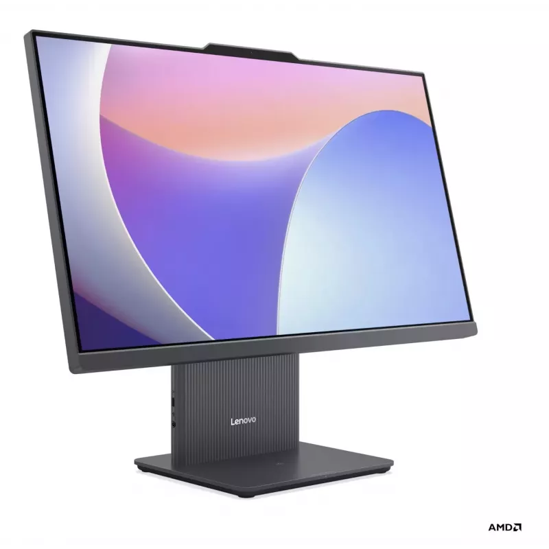 Lenovo IdeaCentre AIO 24ARR9 Todo en uno, 23,8 inch FHD, AMD Ryzen 5 7535HS, 16 GB DDR5, 1 TB SSD, AMD Radeon 660M, Windows 11 Home, teclado nórdico, Raven Black