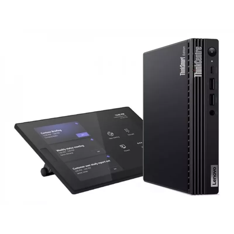 Lenovo ThinkSmart Tiny Kit 12XH000BMT kit de videoconferencia, Intel Core i3-13100T, 16GB DDR4, 256GB SSD, ThinkSmart Controller, Windows 11 IoT Enterprise