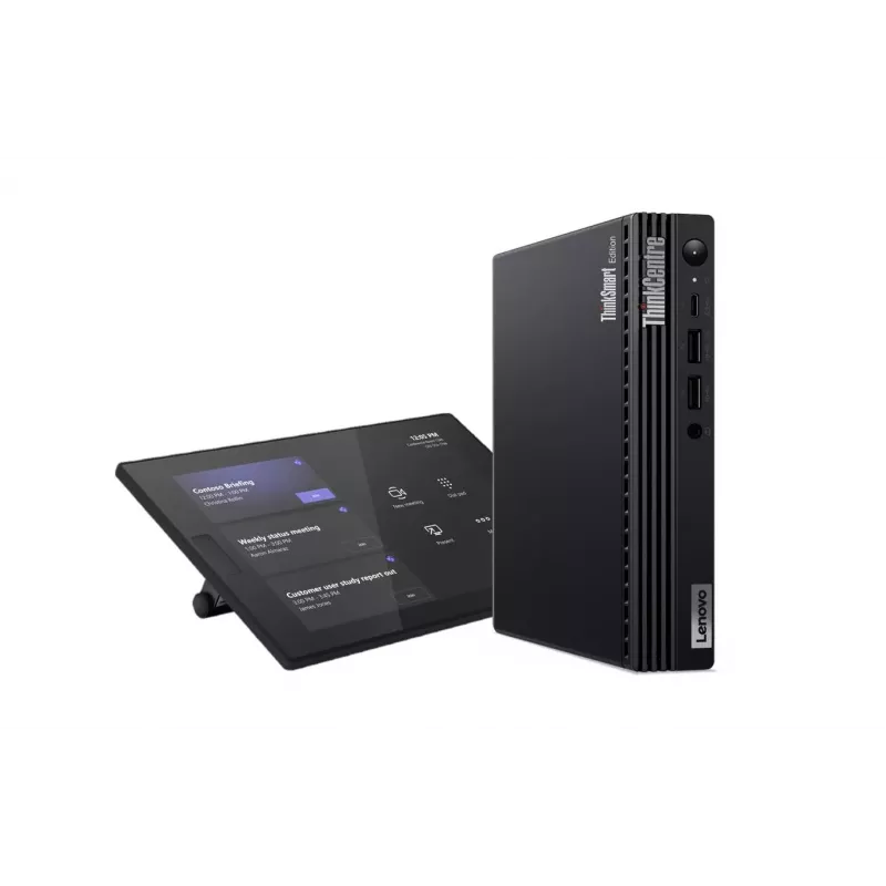 Lenovo ThinkSmart Tiny Kit 12XH000BMT kit de videoconferencia, Intel Core i3-13100T, 16GB DDR4, 256GB SSD, ThinkSmart Controller, Windows 11 IoT Enterprise