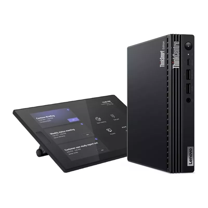 Lenovo ThinkSmart Tiny Kit 12XH000BMT kit de videoconferencia, Intel Core i3-13100T, 16GB DDR4, 256GB SSD, ThinkSmart Controller, Windows 11 IoT Enterprise
