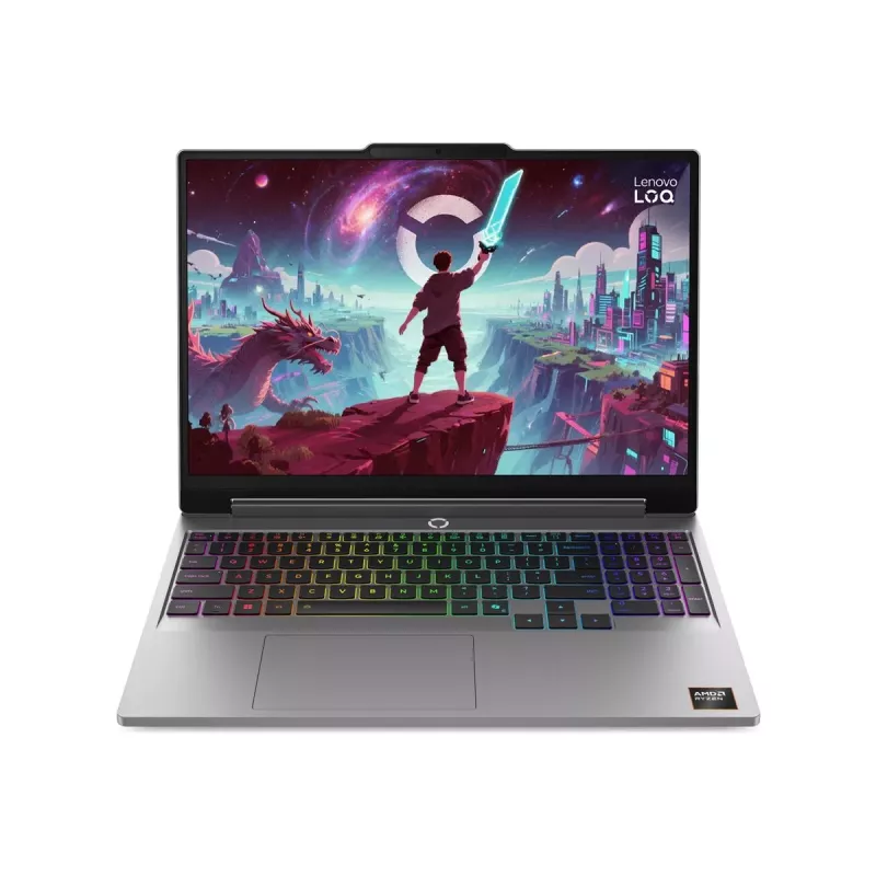 Lenovo LOQ 15AHP11 15,3 pulgadas WUXGA, AMD Ryzen 7 250, 16 GB RAM, 1 TB SSD, NVIDIA GeForce RTX 5060 8 GB, Windows 11 Home, Gris Luna