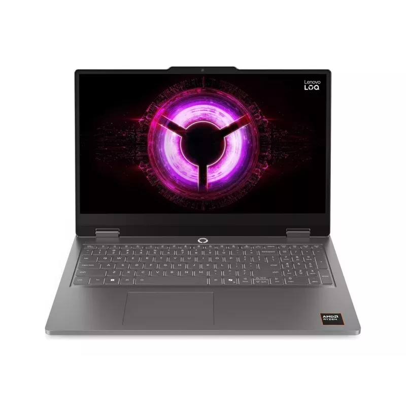 Lenovo LOQ Essential 15ARP11 Portátil AMD, 15,6 inch FHD IPS, AMD Ryzen 7, 16GB DDR5, 512GB SSD, NVIDIA GeForce RTX 5060, Windows 11 Home, Luna Grey