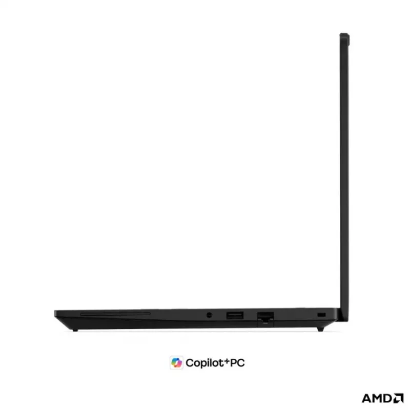 Lenovo ThinkPad T14 G7 portátil AMD - 14 inch WUXGA IPS antirreflejo - AMD Ryzen AI 5 PRO - 16 GB DDR5 - 512 GB SSD - AMD Radeon 840M Graphics - Windows 11 Pro - Wi-Fi 7 - Bluetooth 5.4 - negro