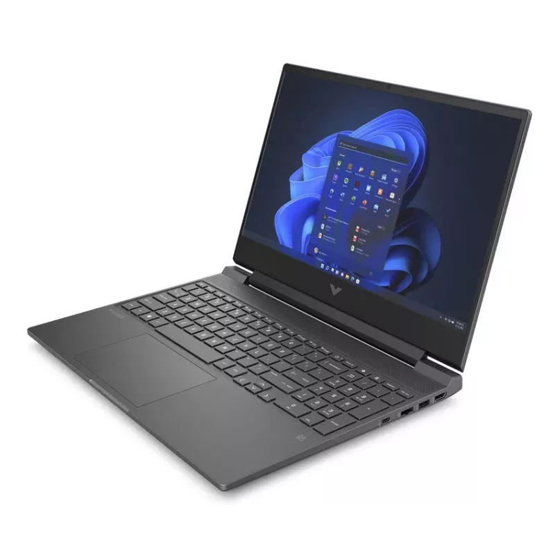HP Victus Gaming 15-fb3025nf Portátil, AMD Ryzen 5 7535HS, 16GB RAM, 512GB SSD, 15,6 pulgadas FHD 144Hz, AMD Radeon RX 6550M, Windows 11 Home, Mica Silver (reacondicionado)