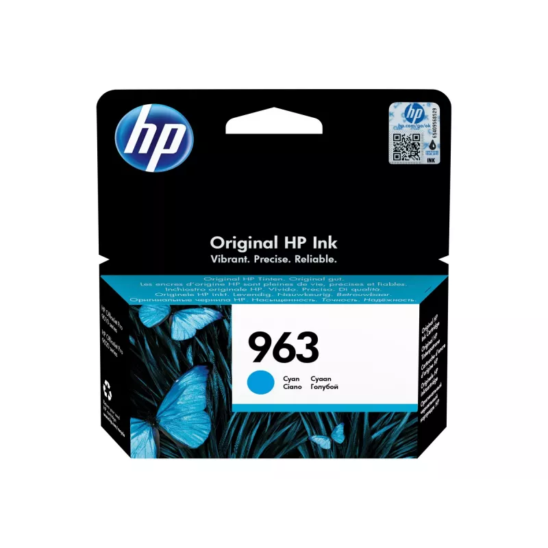 HP 963 Cian Cartucho de tinta original