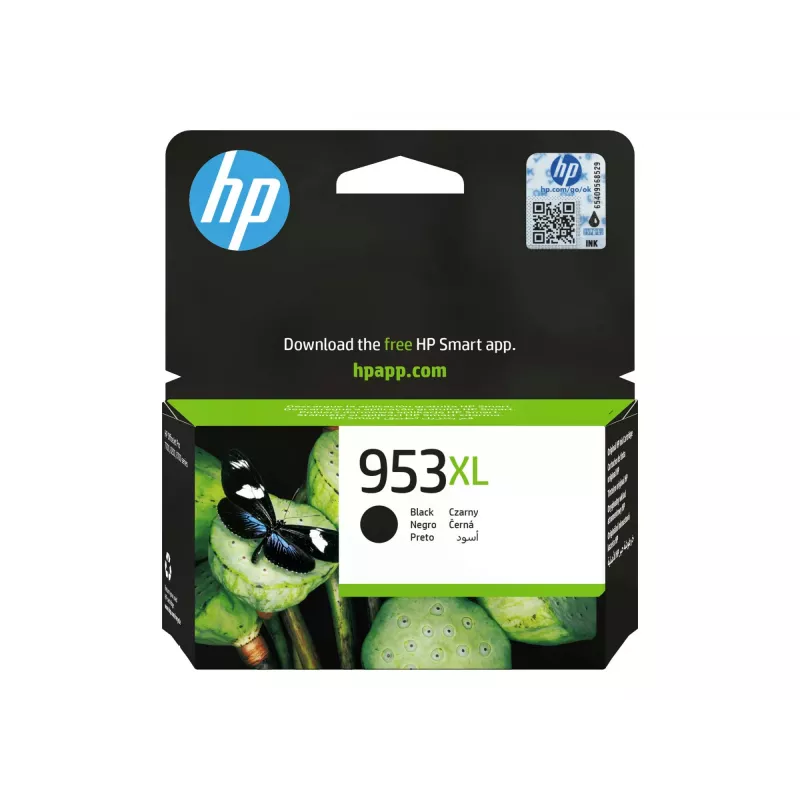 HP 953XL Alto rendimiento Negro Cartucho de tinta original