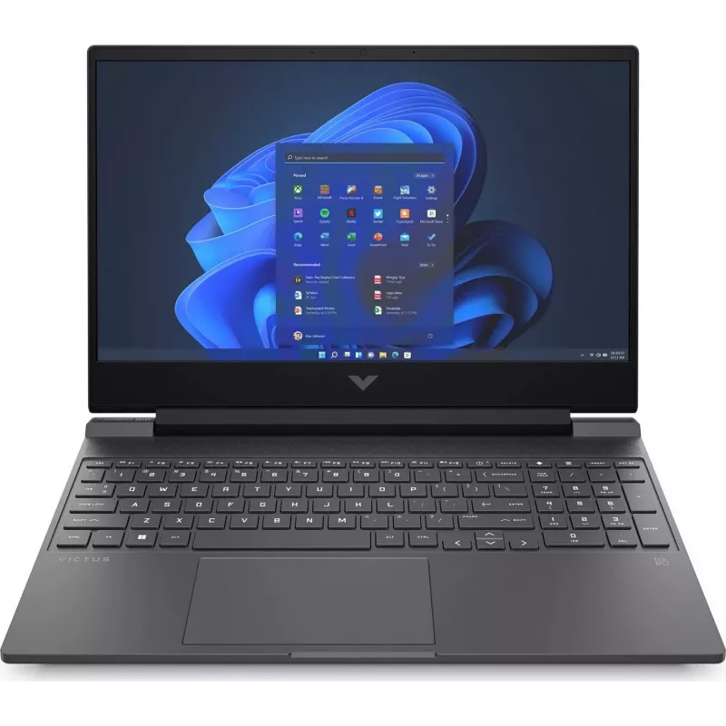 HP Victus 15-fa2141ng 15,6 inch FHD IPS 144Hz Portátil gaming, Intel Core i5-13420H, 16GB RAM, 512GB SSD, NVIDIA GeForce RTX 3050, Windows 11 Home, Mica Silver