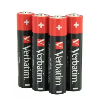 Verbatim 49500 Pilas alcalinas AAA LR03 (4 uds./pack)