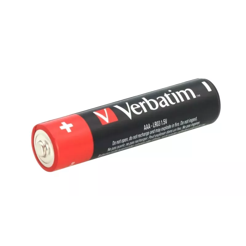 Verbatim 49500 pilas alcalinas AAA LR03 (4 unidades/paquete)