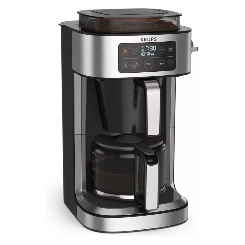 KRUPS KM760D Cafetera de filtro Aroma Negra 2-10 Tazas