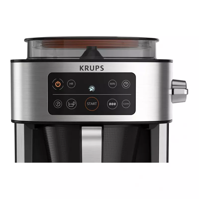 KRUPS KM760D Cafetera de filtro Aroma Negra 2-10 Tazas
